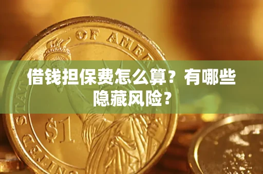 济南借钱担保费怎么算？有哪些隐藏风险？