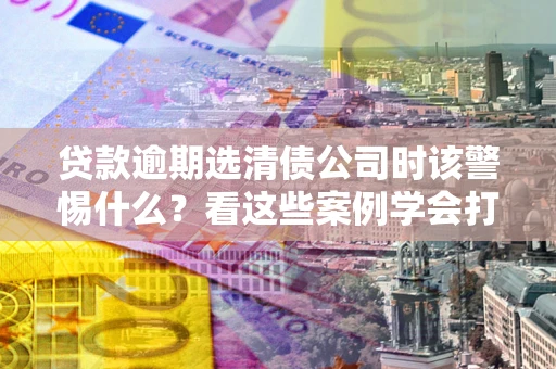 济南贷款逾期选清债公司时该警惕什么？看这些案例学会打翻身仗