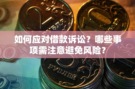 济南如何应对借款诉讼？哪些事项需注意避免风险？