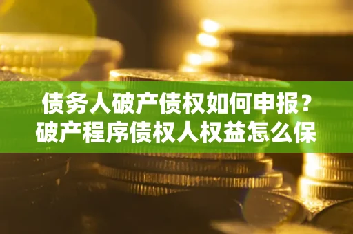 济南债务人破产债权如何申报？破产程序债权人权益怎么保障？