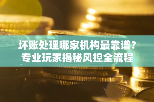 济南坏账处理哪家机构最靠谱？专业玩家揭秘风控全流程