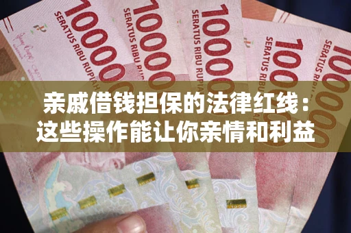 济南亲戚借钱担保的法律红线：这些操作能让你亲情和利益两不误