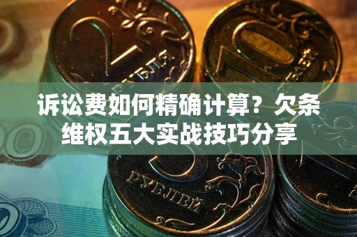 济南诉讼费如何精确计算？欠条维权五大实战技巧分享